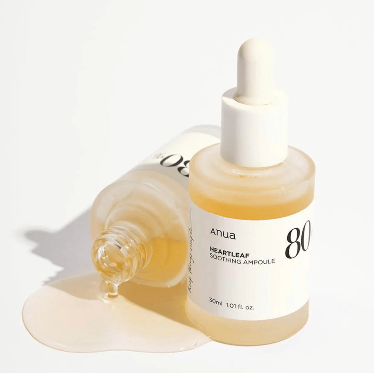 ANUA - Heartleaf 80% Moisture Soothing Ampoule 30 ML - Suero Hidratante y Calmante