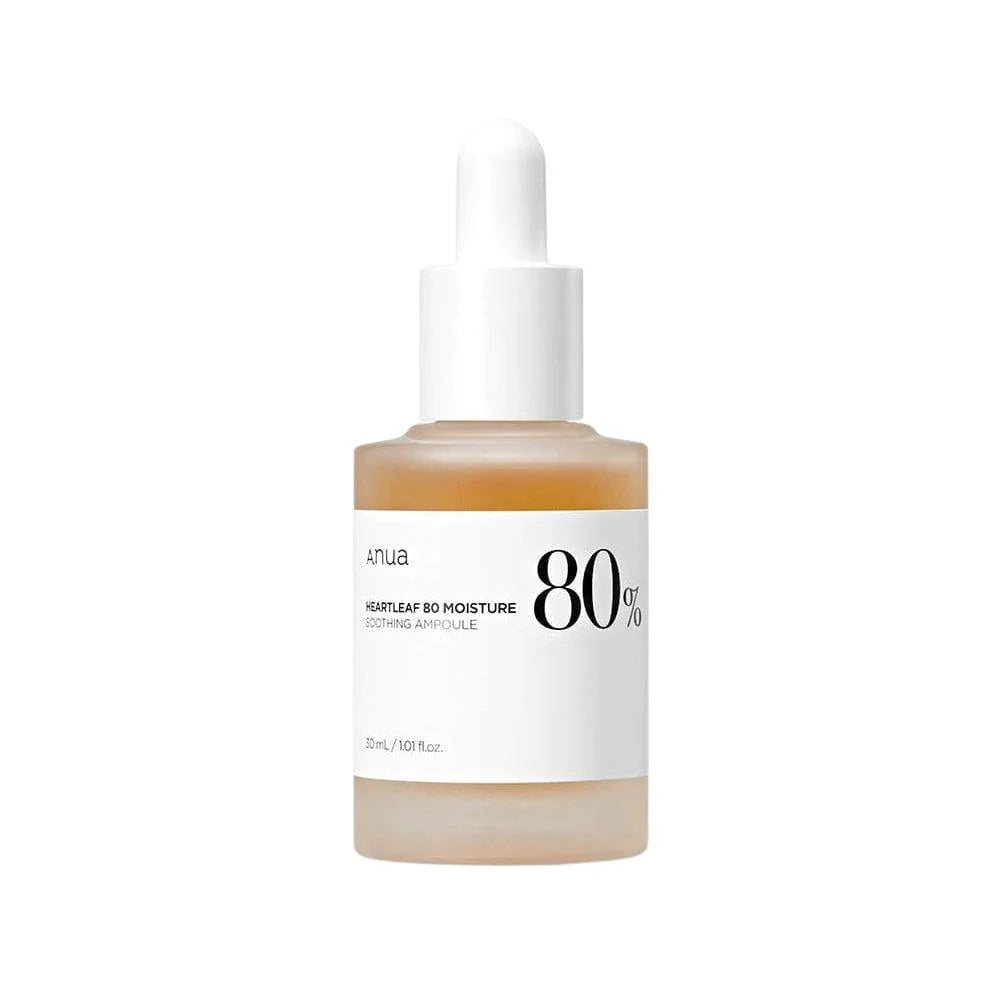 ANUA - Heartleaf 80% Moisture Soothing Ampoule 30 ML - Suero Hidratante y Calmante