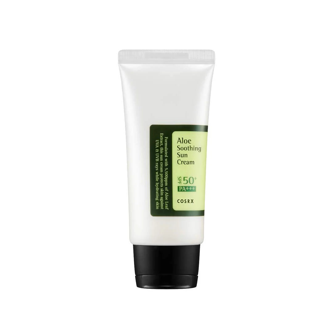 Aloe Soothing Sun Cream SPF50+ PA+++ - Protector Solar Calmante e Hidratante con Aloe Vera
