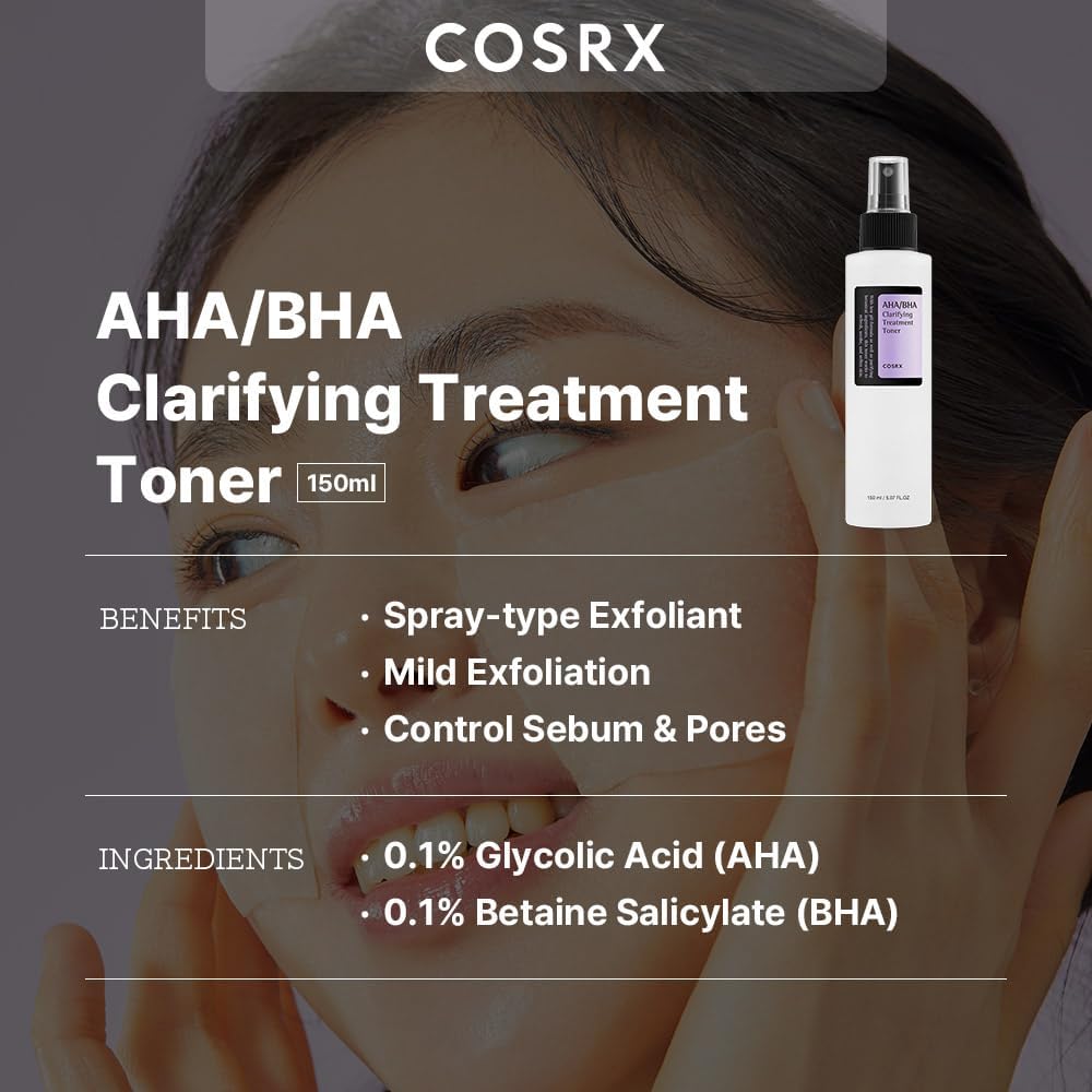 AHA/BHA Clarifying Treatment Toner 150 ML- Tonico Exfoliante